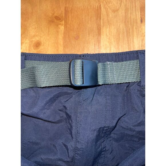 Columbia Womens XL Black Hiking Outdoor Shorts Elastic Waist Belted Nylon - Picture 4 of 9